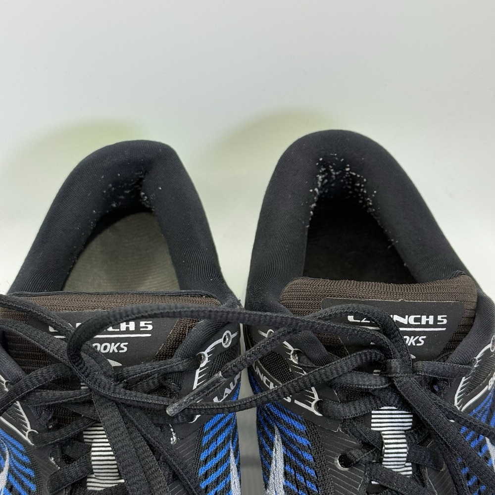 Brooks Launch 5 Men's Running Shoes 1102781D016 Black Blue Green Size‎ 9.5 - Picture 10 of 12